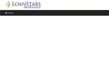 Tablet Screenshot of loanstars.com